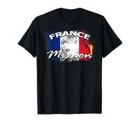 France Paris Mormon LDS Mission Cadeau Missionnaire T-Shirt