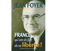 France : qu'ont ils fait de ta liberté