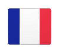 France Tapis De Souris Grand Format avec Motif Drapeau Military| | Universel pour Bureau|Jeux| Surface Douce Lisse + Base en Caoutchouc Antidérapante