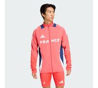 FRANCE TRAINING TRACK TOP Semi Lucid Red M