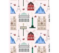 France Travel Journal: French Icons: A Keepsake for Capturing Every Moment