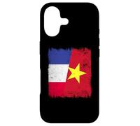 France Vietnam Demi Drapeau Français Histoire Vietnamienne Coque pour iPhone 17