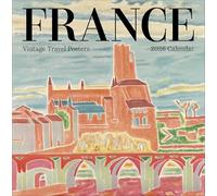 France: Vintage Travel Posters 2026 Wall Calendar