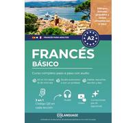 Francés A2 básico: curso completo paso a paso con audio: Aprende francés A2. Incluye actividades, vídeos, ejercicios, gramática y vocabulario. Ideal para autoestudio o en clase. Para el DELF.