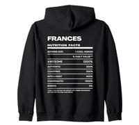Frances Valeur Nutritive Nom Drôle Sweat à Capuche