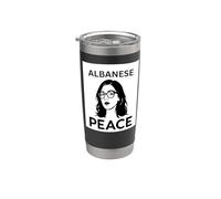 Francesca Albanese Peace Gobelet isotherme en acier inoxydable double paroi