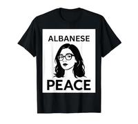 Francesca Albanese Peace T-Shirt Graphique avec Valeur, Homme, Noir, M