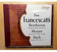 Francescatti - Bach : Sonata N°2 In A, Beethoven : Sonatas N°3 & 4, Mozart : Sonata In E-Flat K.481