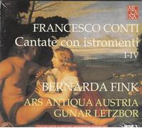 Francesco Bartolomeo Conti – Conti : Cantate con istromenti – Cantates n°1 à n°4 – Arcana