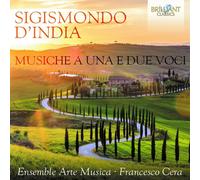 FRANCESCO ENSEMBLE ARTE MUSICA/CERA - MUSICHE A UNA E DUE VOCE CD NEUF