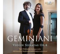 Geminiani / Ruhadze / Nepomnyashchaya – Sonates pour violon Opus 4 – CD – Edel