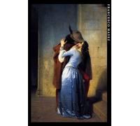 Francesco Hayez: The Kiss. Elegant notebook for art lovers