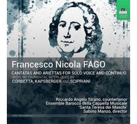 Francesco Nicola Francesco Nicola Fago: Cantatas and Ariettas for Solo Voi (CD)
