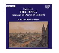 Francesco Nicolosi THALBERG: Fantasies on Operas by Donizetti (CD)