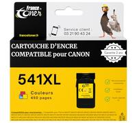 FranceToner - 541XL - 1 Cartouche Compatible pour Canon 541 CL-541 XL Couleurs - Haute Capacité - Encre pour Imprimentes PIXMA TS5150 TS5151 MG2150 MG2250 : MX375 MX395 MX475