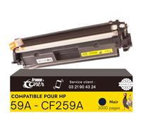 FranceToner - 59A - Toner Laser Compatible avec HP 59a CF259A Noir (ou 59X cf259X) - pour Imprimante LaserJet Pro M304 M404 M404dn M404dw MFP M428fdw M428dw M428fdn M428 M428m