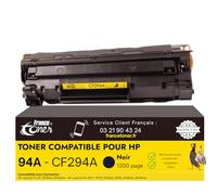 FranceToner - 94A - Toner Laser Compatible HP CF294A Noir - Cartouche pour HP LaserJet Pro m118dw m148fdw, MFP m118, m118dw, m148, m148dw, m148fdw (94A Noir)