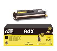 FranceToner - 94X - Toner Laser Compatible pour HP CF294X Noir - pour HP Laserjet Pro M118dw, M148fdw, MFP M118, M118dw, M148, M148dw, M148fdw (94X Noir)