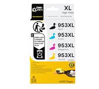 FranceToner - 953 XL - Cartouche d’Encre Compatible pour HP 953XL Pack de 4 pour HP OfficeJet Pro 7700 7720 7730 7740 8200 8210 8216 8218 8710 8715 8718 8720 8730 8740 (953XL Pack de 4)