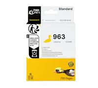 FranceToner - 963 - Cartouche Encre Compatible HP 963 Jaune - pour Imprimantes HP OfficeJet Pro 9010, 9010 All-in-One, 9010e All-in-One, 9012, 9012 All-in-One, 9012e (963 Jaune)