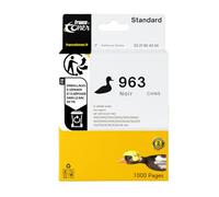 FranceToner - 963 - Cartouche Encre Compatible HP 963 Noir - pour Imprimantes HP OfficeJet Pro 9010, 9010 All-in-One, 9010e All-in-One, 9012, 9012 All-in-One, 9012e