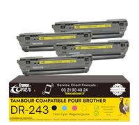 FranceToner DR-243 Unités de Tambour Compatible pour Brother DR243 CL