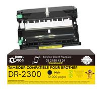 FranceToner Tambour Compatible pour Brother DR2300 HL-L2340DW DCP-L2520DW
