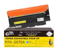 FranceToner Toner Laser Compatible pour HP 117A Cyan W2071A