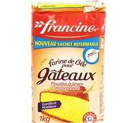 Francine Farine de Blé Pour Gâteaux avec Poudre à Lever Incorporée 1 kg