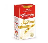 Francine Farine de Blé Suprême Première Extraction Type 45 1Kg (lot de 8)