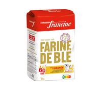 FRANCINE Farine de blé tous usages T.45 - 1 kg