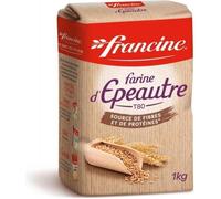 FRANCINE - Farine Epeautre 1Kg - Lot De 4