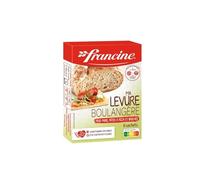 FRANCINE - Levure Boulangère Instantanée Pains, Pizzas et Brioches - À la Main ou Machine à Pain - les 6 sachets de 5 g - Le Lot De 4