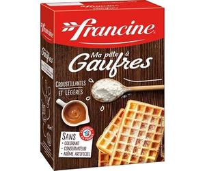 Francine Ma Pâte à Gaufres Croustillantes et Légères 350g (lot d