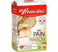Francine Mon Pain Maison Source de Fibres et de Protéines 1,5Kg (lot de 6)