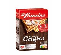 FRANCINE - Préparation pour Gaufres | Onctueuse et savoureuse | Idéale pour un goûter gourmand | la boite de 350 g | LOT DE 4