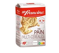 FRANCINE - Préparation pour Pain Multi-Céréales | Savoureux mélange de saveurs | Idéal pour un pain onctueux et croquant | le paquet de 1.5 kg | LOT DE 3