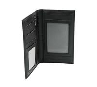 FRANCINEL porte chéquier en cuir réf 37916 noir