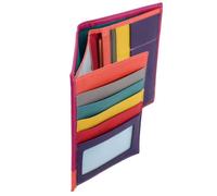 FRANCINEL Porte feuille 2 volets en cuir réf 59906 fuschia (4 couleurs disponible)