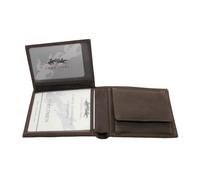 FRANCINEL porte feuille à l'italienne en cuir réf 47906 marron (2 couleurs disponible)