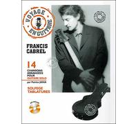 Francis cabrel voyage en guitare - P. Jania - Hit Diffusion - Livre CD - Partition CD