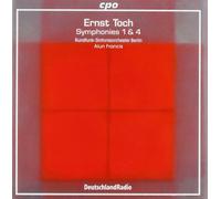 Francis - Ernst Toch: Symphonies Nos. 1 & 4 [Import]
