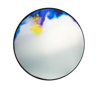 Petite Friture Miroir mural Francis Large Ø60cm bleu d’eau P 5cm