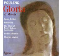 Francis Poulenc Gloria and Motets (Layton, the Choir of Trinity College) (CD)