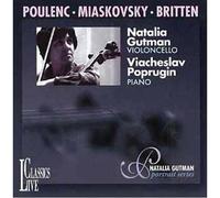 Francis Poulenc - Nicolai Miaskovski - Benjamin Britten : Sonates Pour Violoncelle