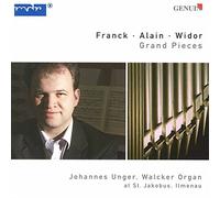 Franck, Alain, Widor : Oeuvres pour orgue