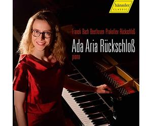 Franck, Bach, Beethoven, Prokofiev : uvres pour piano. Rückschloß.