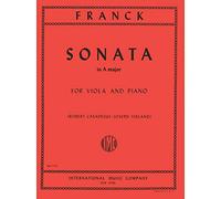 Franck Cesar Sonata In A Major Viola and Piano by Robert Casadesus and Joseph Vieland International