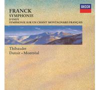 Franck / D'Indy / Dutoit, Charles - Franck: Symphony in D Minor/D'Indy: Symphonie sur Un Chant Montagnard Francais-SHM [Import]