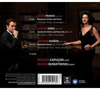 Franck, Dvorak, Grieg: Sonatas for violin & piano by Renaud Capuçon [Audio CD]